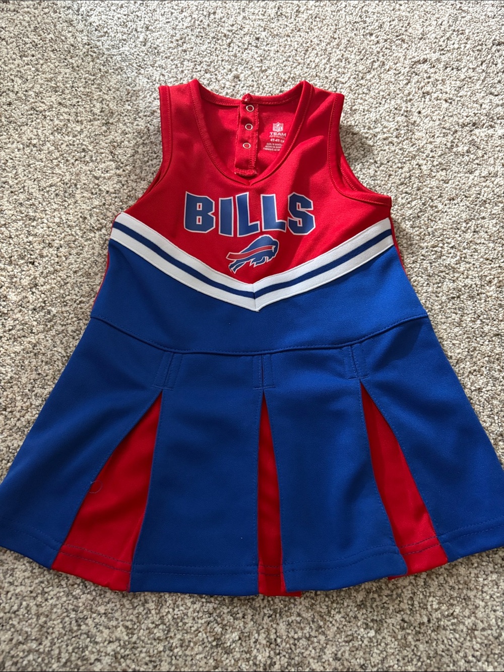 NFL Buffalo Bills Toddler Cheer dress